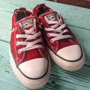 Maroon Converse
